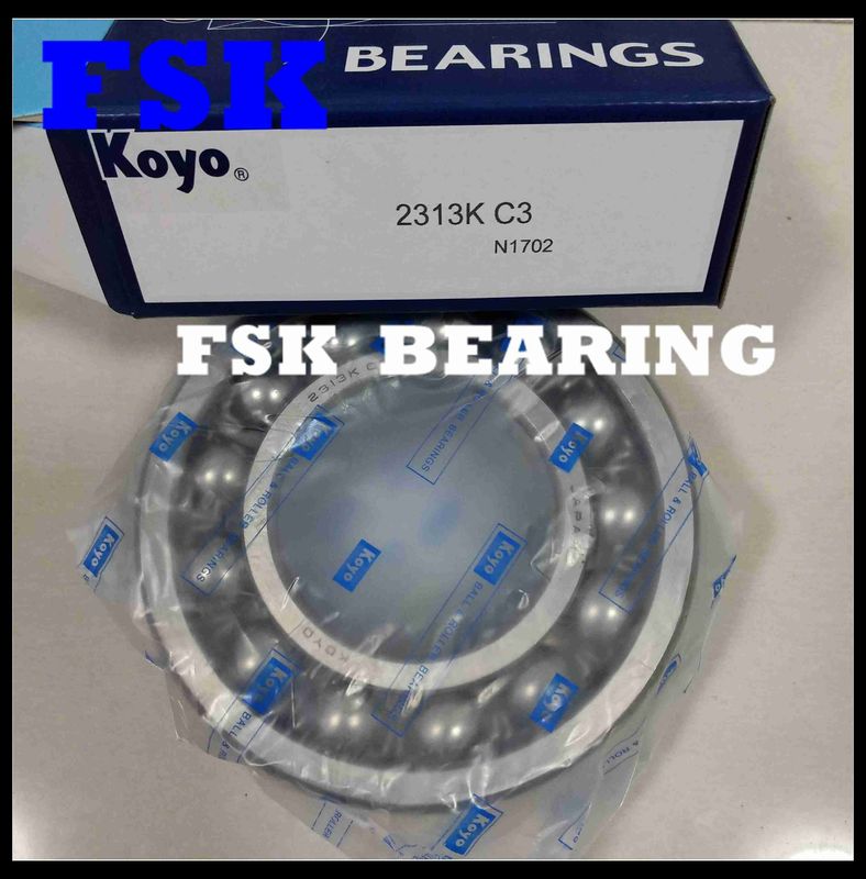 2313K , 1613 Double Row Self Aligning Ball Bearing With Taper 65 X 140 X 48mm